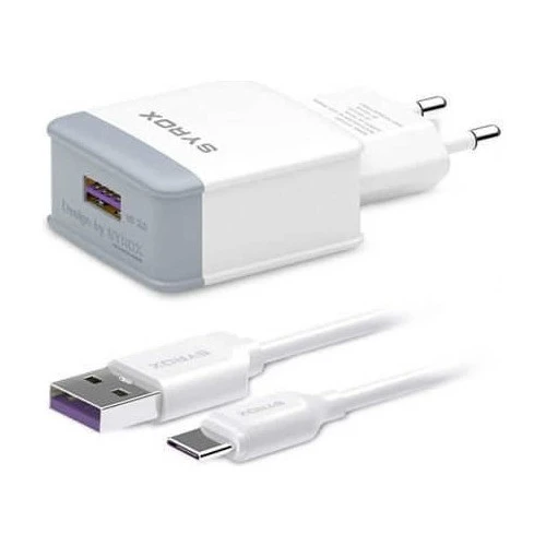 HüSo_Asus ZenFone 4 Uyumlu Type-C Girişli Hızlı Şarj Seti Adaptörü+Kablo Cihazı 3.0 Amper_q32 ürün görseli 1