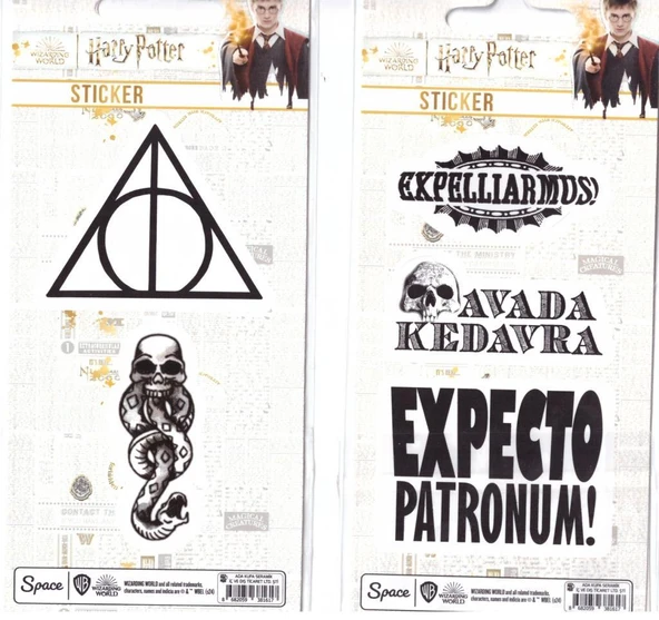 HARRY POTTER EXPECTO PATRONUM STICKER STC-381617 ürün görseli 1