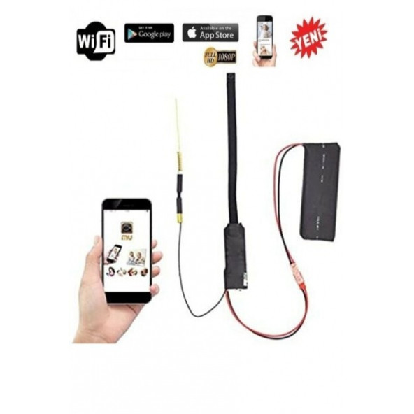 Gizli Kamera Modülü Full Hd 4k 1080p Wifi Sınırsız Mesafe Uzaktan Izlemeli Modül ürün görseli 1