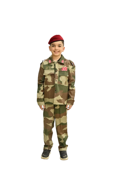 ÇOCUK ASKER KOSTÜM ürün görseli 1