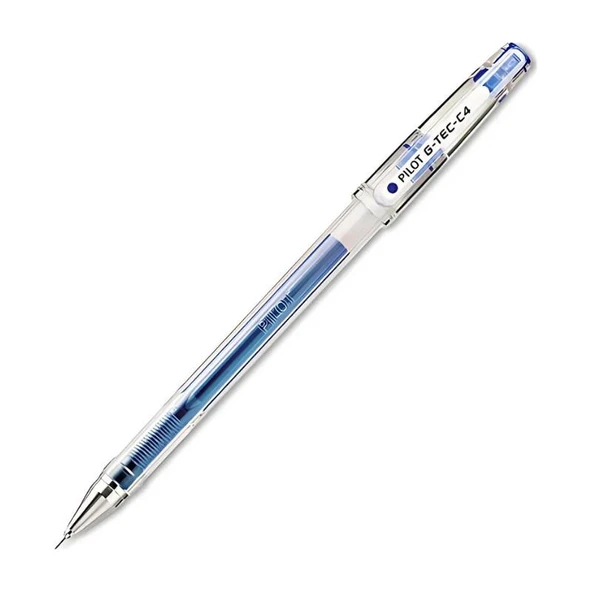Pilot G-TEC C4 Jel Mürekkepli Tükenmez Kalem, Mavi ürün görseli 1
