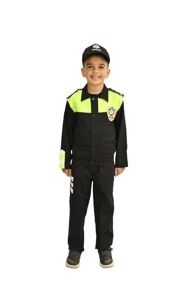 ÇOCUK KOSTÜM POLİS - Resim 2