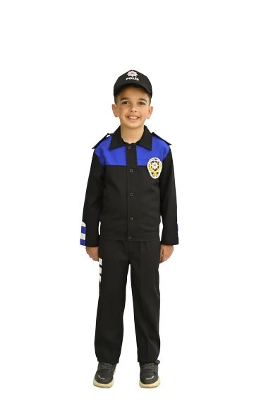 ÇOCUK KOSTÜM POLİS ürün görseli 1