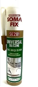 SOMAFIX SE281 GENEL AMAÇLI SİLİKON 280 GR - BEYAZ SİLİKON ürün görseli 1