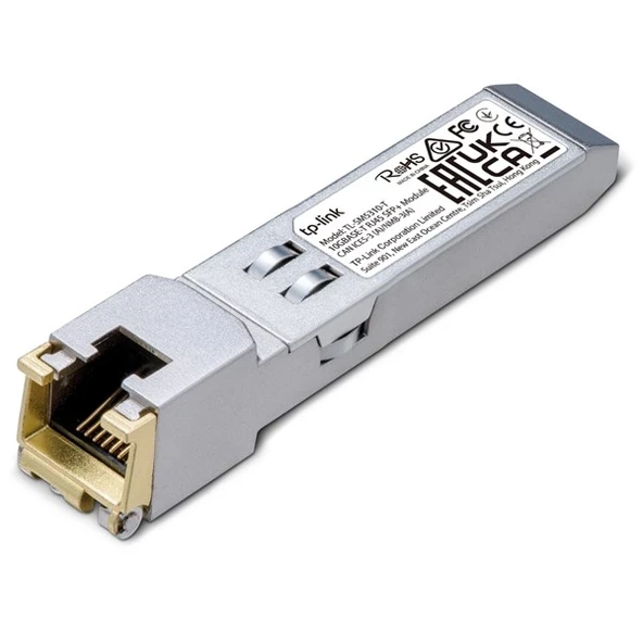 TP-Link TL-SM5310-T 10G Base-T RJ45 SFP+ Modülü ürün görseli 1