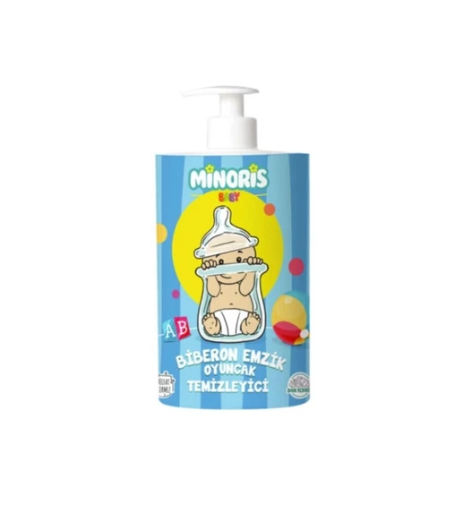 Nessiworld Minoris Baby Organik Antialerjik Biberon Emzik Temizleyici 500ml ürün görseli 1