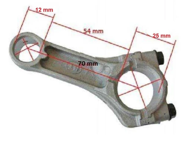 Loncin 1P65 Benzinli Motor Biyel Kolu - Resim 2