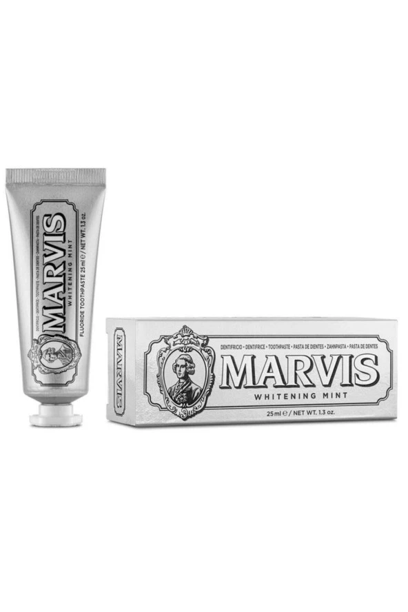 Marvis Whitening Mint Beyazlatıcı Diş Macunu 25ml ürün görseli 1