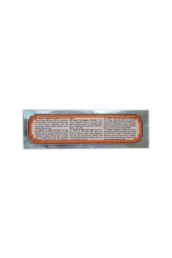 Marvis Ginger Mint 85ML - Resim 5