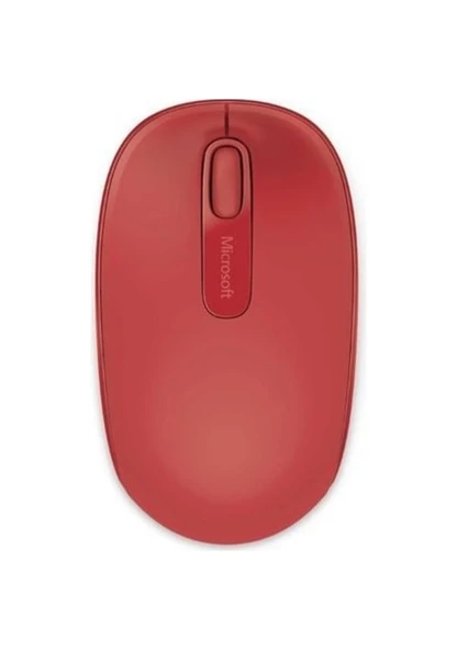 Microsoft U7Z-00033 Kablosuz Mouse 1850 Kırmızı - Resim 2