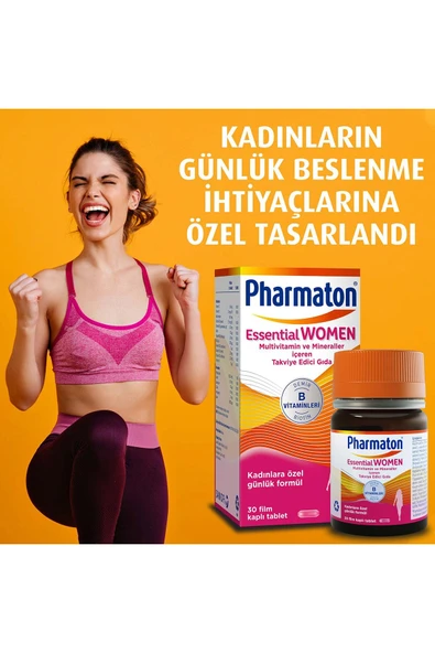 Pharmaton Essential Women 30 Tablet - Resim 3