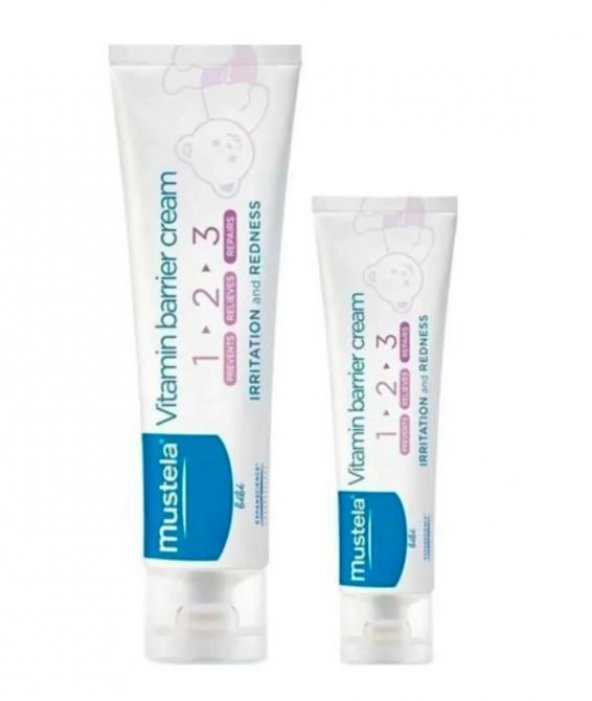 Mustela 1-2-3 Vitamin Barrier Pişik Kremi 100 ML + 50 ML ürün görseli 1