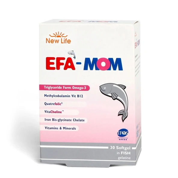 New Life EFA Mom 30 Kapsül ürün görseli 1