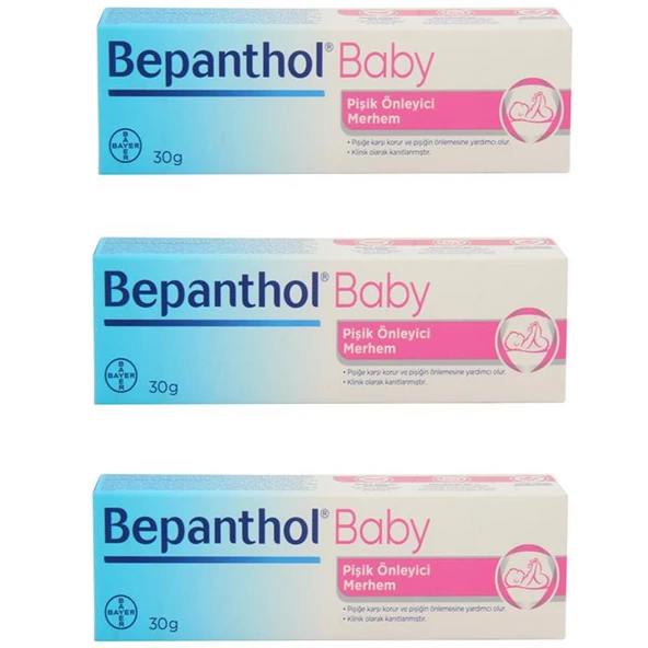 Bepanthol Baby Pişik Önleyici Merhem 3 x 30 G ürün görseli 1