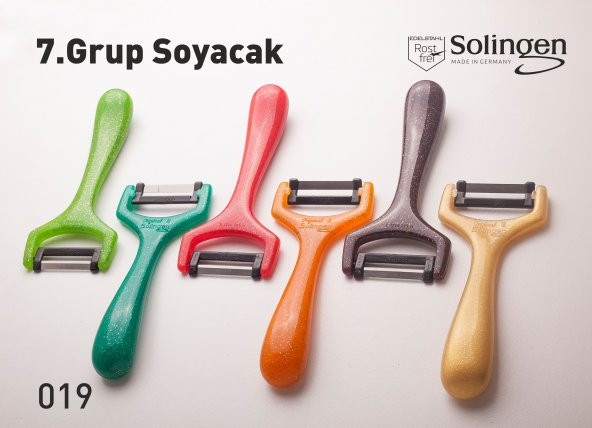 SOLİNGEN MEYVE SEBZE SOYMA BIÇAĞI 1.KALİTE 2 ADET ürün görseli 1