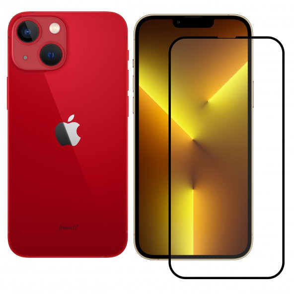Bufalo iPhone 13 Mini Ekran Koruyucu Seramik Nano 9D Tam Kaplama ürün görseli 1
