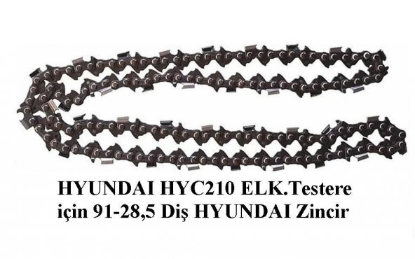 Hyundai 91-28,5 Diş Motorlu Testere Zinciri ürün görseli 1