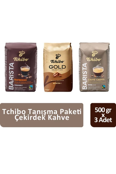 Tchibo Tanışma Paketi Çekirdek Kahve 500 gr x 3 Adet ürün görseli 1