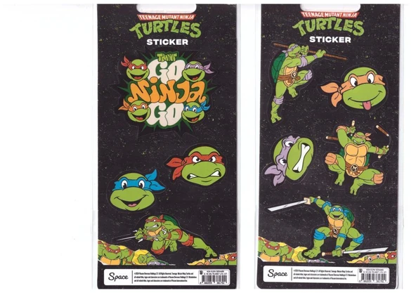 NINJA TURTLES TMNT STICKER STC-381792 ürün görseli 1