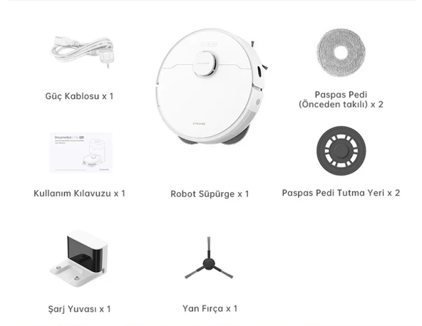 Dreame L10s Pro Gen2 Akıllı Robot Süpürge - Resim 2