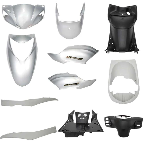 Honda Spacy 110 Grenaj Seti Gümüş ürün görseli 1