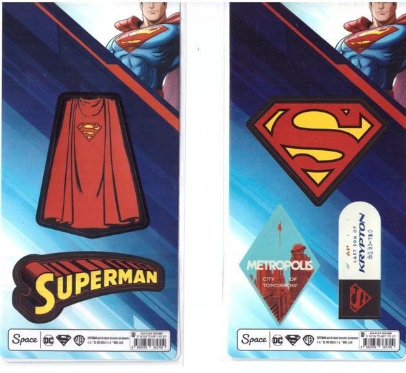 SUPERMAN SUPERMAN  STICKER STC-381709 ürün görseli 1