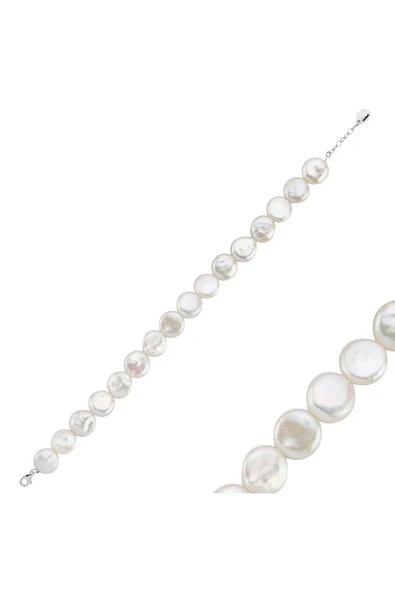 12,5 mm Para İnci Bileklik - Resim 9