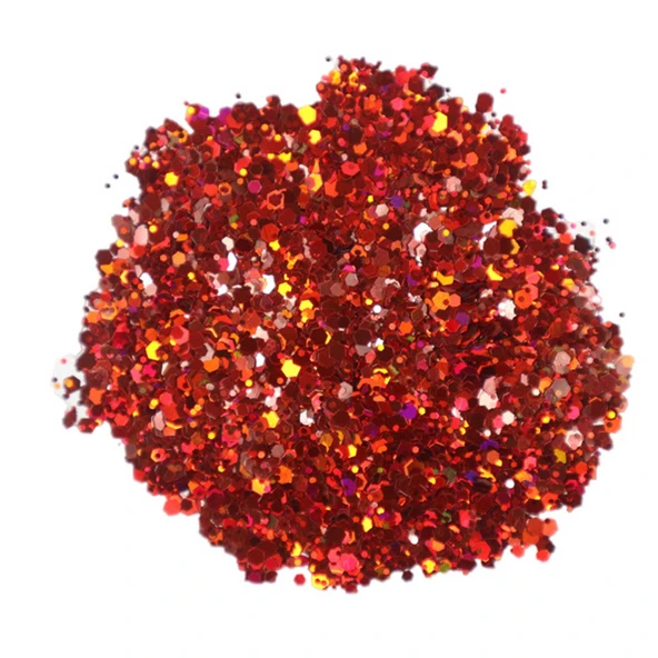 Glitter Sim Epoksi Süsleme Aksesuarı (100 GR)  Kırmızı ürün görseli 1