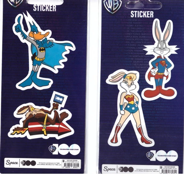 LOONEY TUNES WB100 STICKER STC-381815 ürün görseli 1