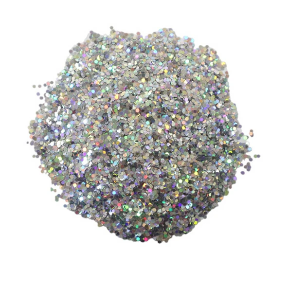 Glitter Sim Epoksi Süsleme Aksesuarı (100 GR)  Gümüş ürün görseli 1