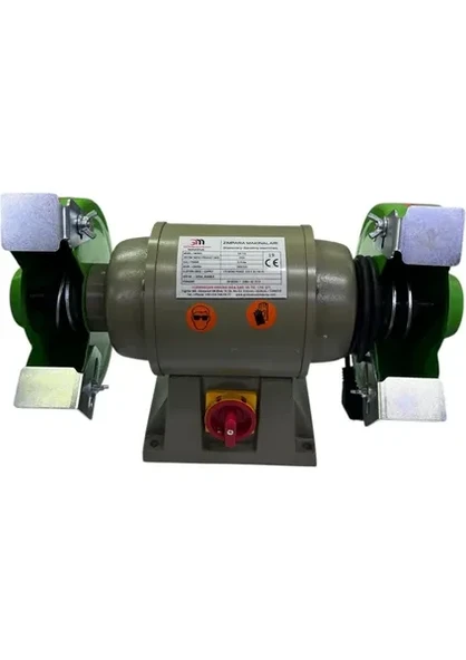Gürmaksan Zımpara Taş Motoru MONOFAZE-200 mm ürün görseli 1