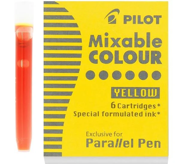 Parallel Pen  Mürekkep Kartuş - Renk : Sarı 6 ad ürün görseli 1