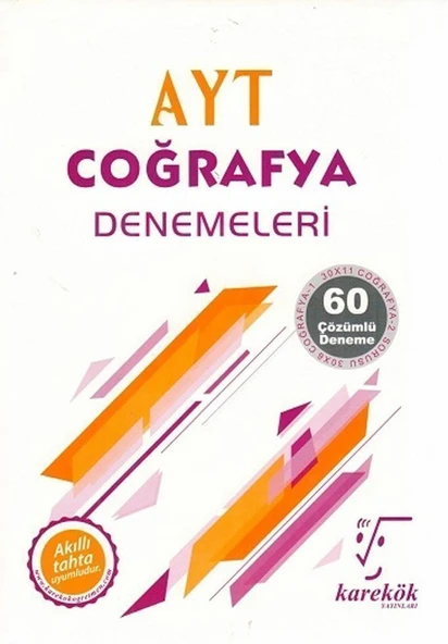 AYT Coğrafya Denemeleri Karekök Yayınları ürün görseli 1