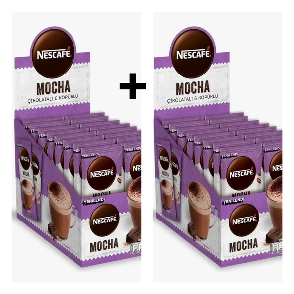 Nescafe Mocha Hazır Kahve 24*17 gr 2'li Paket ürün görseli 1
