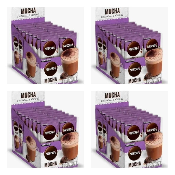 Nescafe Mocha Hazır Kahve 24*17 Gr 4'lü Paket ürün görseli 1