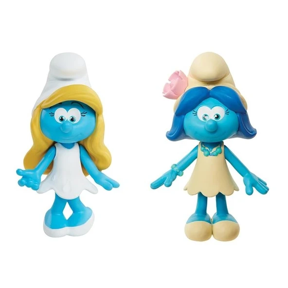Şirinler Kayıp Köy Şirine & Smurfblossom Figür Set ürün görseli 1