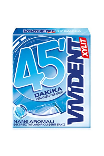 Vivident 45 Dakika Sakız Nane Aromalı 33 gr ürün görseli 1
