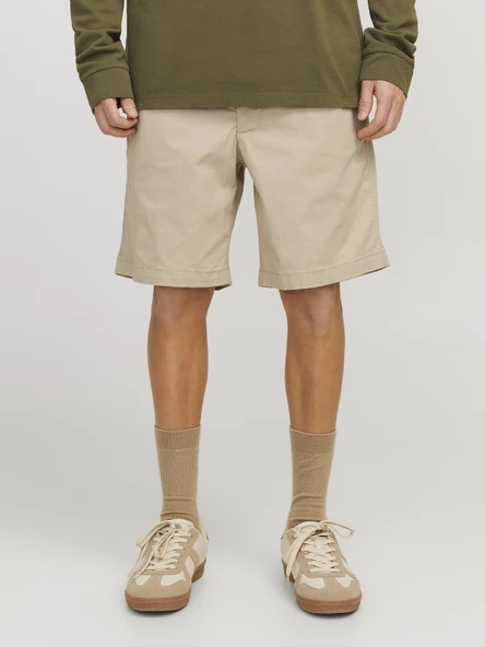 JACK JONES Erkek Beli Lastikli Günlük Şort 12274983 ürün görseli 1