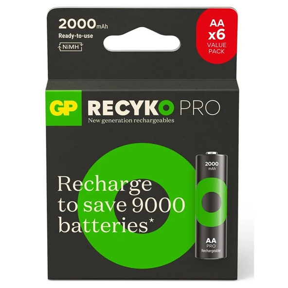 GP RECYKO PRO 2100 R6 4+2 KART GP210AAHCBR21 ürün görseli 1