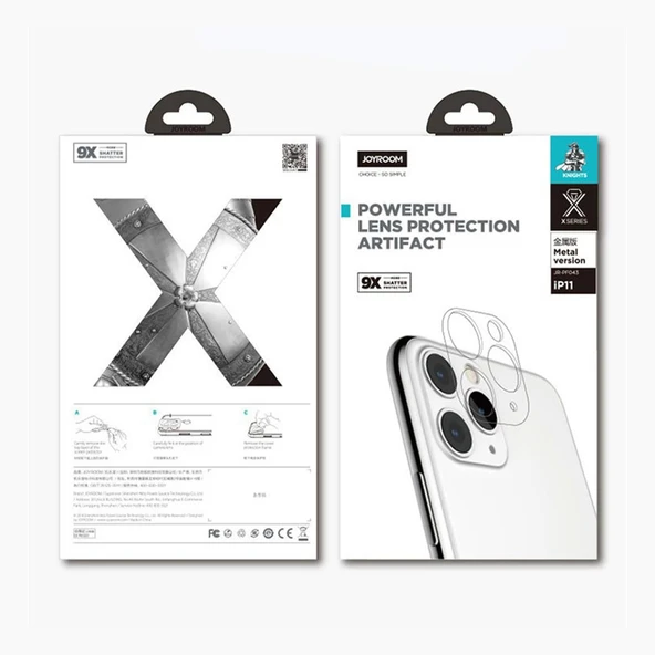 Joyroom 11 Pro Max Kamera Koruyucu Cam ürün görseli 1
