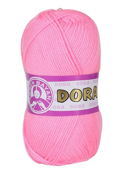 Ören Bayan Dora Örgü İpi - Açık Pembe - - 1 Adet - ( Renk Kodu : 040 ) ürün görseli 1