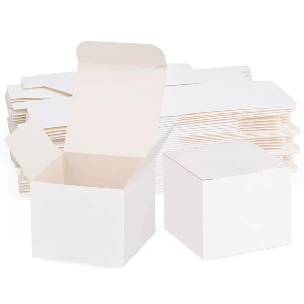 Zuidid Kraft Mini Hediye Kutusu 6X6X6 cm 50 Adet ürün görseli 1