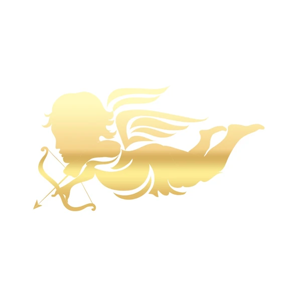 Eros Sticker 17x17 Cm Gold ürün görseli 1