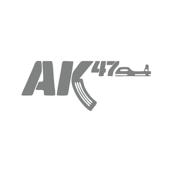 ak47 sticker17x17 Cm Gri ürün görseli 1