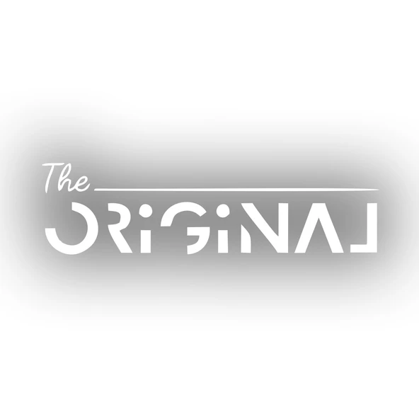 The orginal Sticker 17x17 Cm Beyaz ürün görseli 1