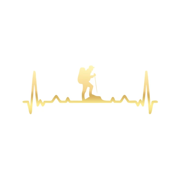Dağcı Ritim Sticker17x17 Cm Gold ürün görseli 1