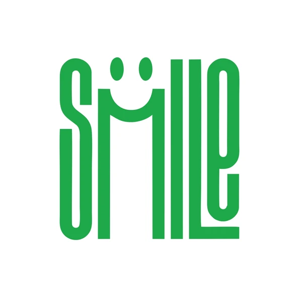 Smile Sticker  17x17 Cm Yeşil ürün görseli 1