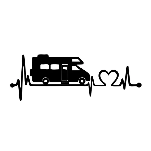 Ritim Karavan Sticker 17x17 Cm Siyah ürün görseli 1