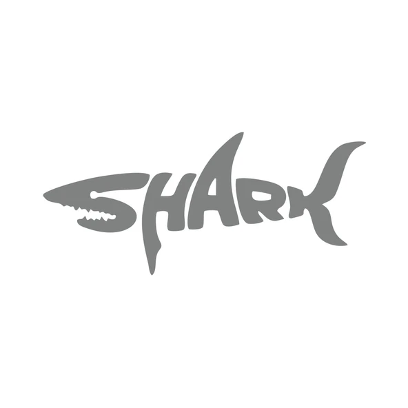 Shark Köpek Balığı Sticker 17x17 Cm Gri ürün görseli 1