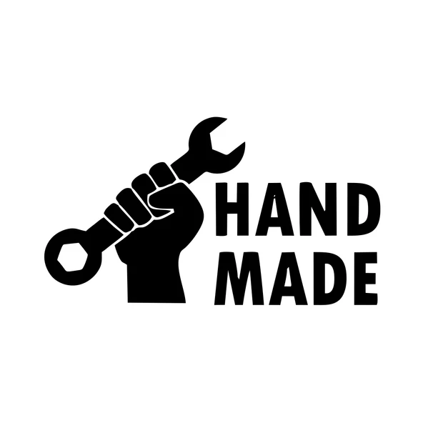 Hand Made Anahtar El Yapımı Sticker17x17 Cm Siyah ürün görseli 1